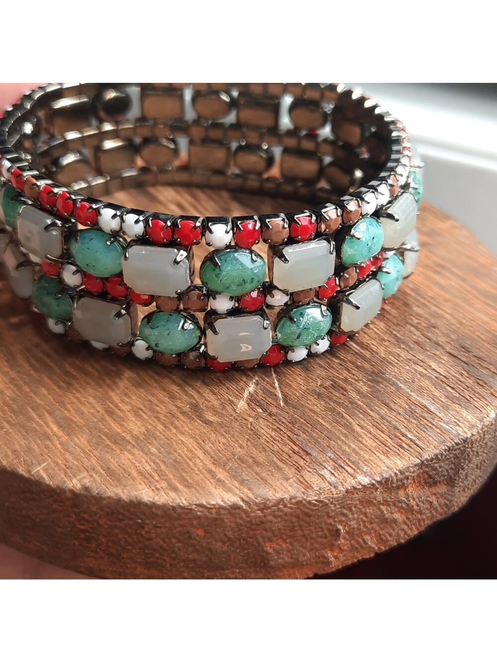 Multicolor Boho Stretch Bracelet